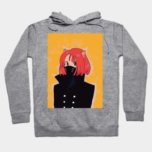 Pandemic Cat Girl Hoodie